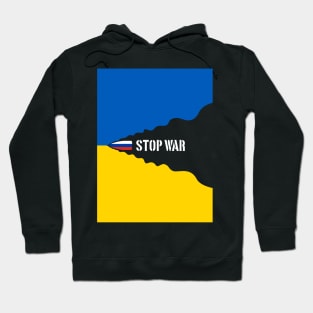 Concept stop the war in Ukraine Hoodie